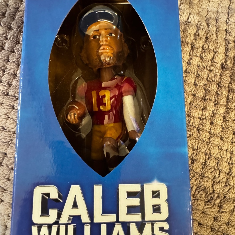 Caleb Williams Collectible Figurine - Red and White